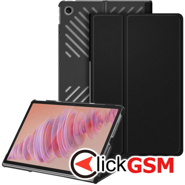 Husa FoldPro negru Lenovo Tab Plus fwd