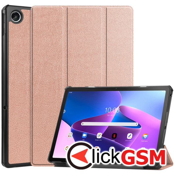 Husa FoldPro roz Lenovo Tab M10 3rd Gen d4