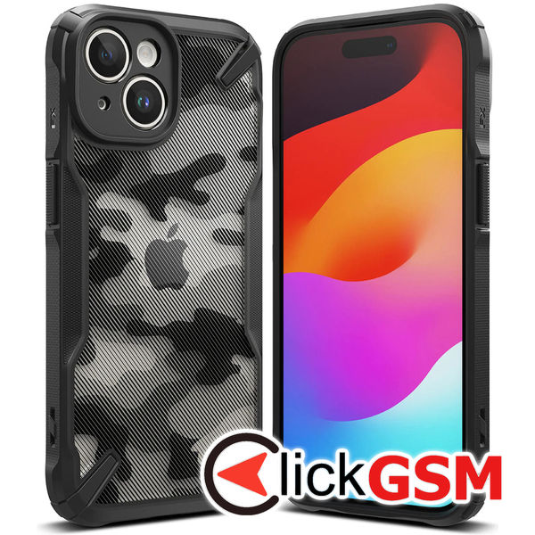 Husa Fusion camoblack Apple iPhone 15 Plus 6tt