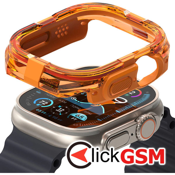 Husa Fusion portocaliu Apple Watch Ultra 2 cti