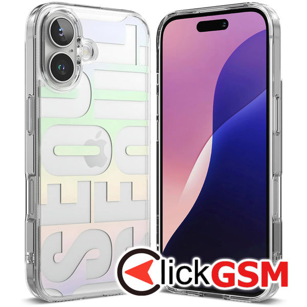 Husa Fusion transparenta Apple iPhone 16 Plus 5fc