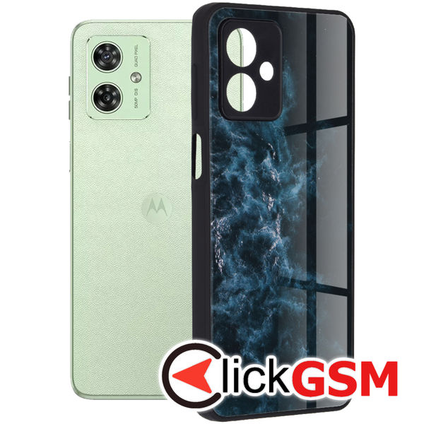 Husa Glaze albastru Motorola Moto G54 7dh