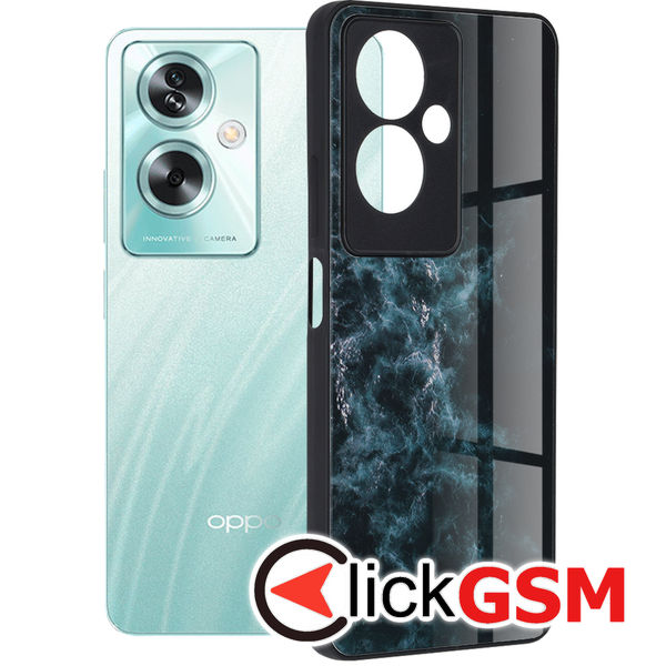 Husa Glaze albastru Oppo A79 5G 87s