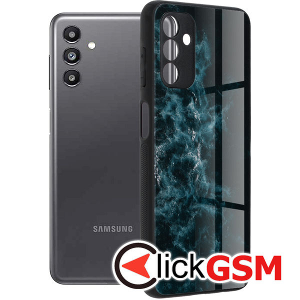 Husa Glaze albastru Samsung Galaxy A13 5G 4tk