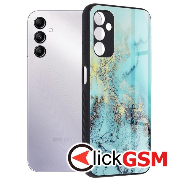 Husa Glaze bleu Samsung Galaxy A14 5G 4uv