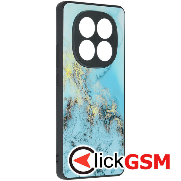 Husa Glaze bleu Xiaomi Redmi Note 14 Pro d5a