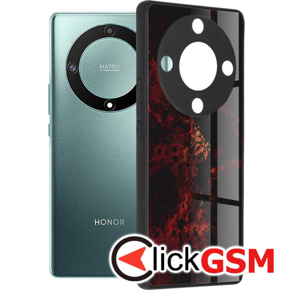 Husa Glaze rosu Honor Magic5 Lite 755