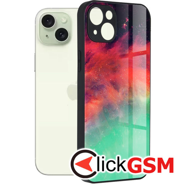 Husa Glaze turcoaz Apple iPhone 15 Plus 3oh