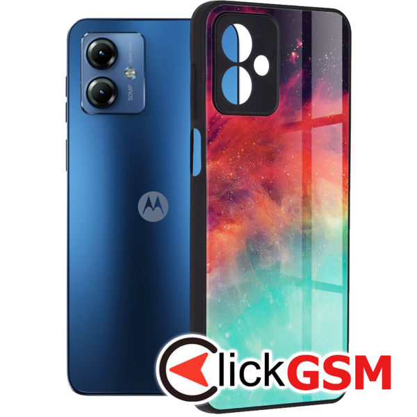 Husa Glaze turcoaz Motorola Moto G14 7b4