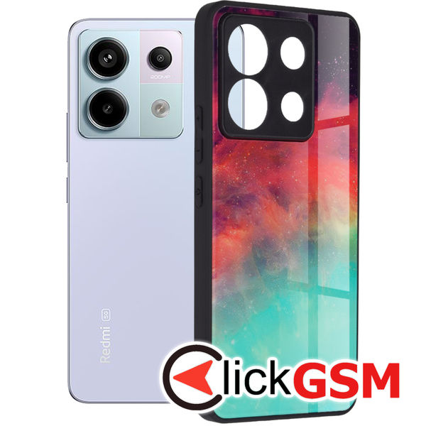 Husa Glaze turcoaz Xiaomi Redmi Note 13 Pro 7yv