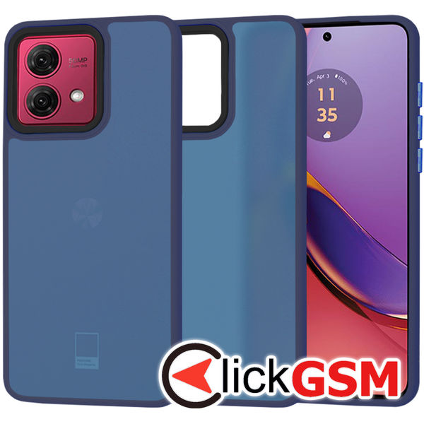 Husa Halo bleumarin Motorola Moto G84 5G bei