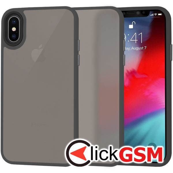 Husa Halo negru Apple iPhone X j38