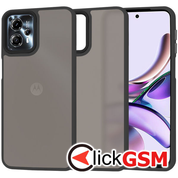 Husa Halo negru Motorola Moto G23 b7l