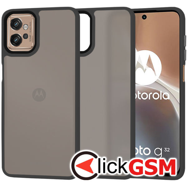 Husa Halo negru Motorola Moto G32 b7d