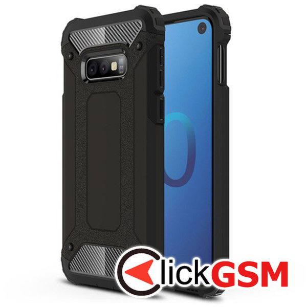 Husa Hybrid Armor negru Samsung Galaxy S10e 5ff