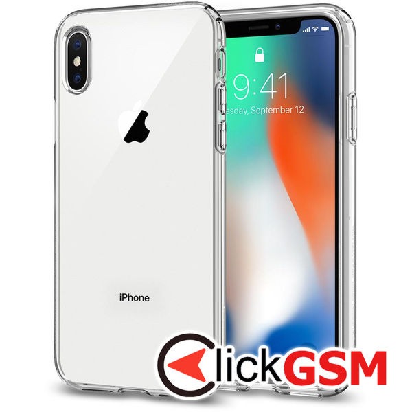 Husa Liquid transparenta Apple iPhone X 736