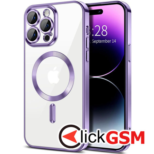 Husa Luxury Crystal mov Apple iPhone 14 Pro Max a96