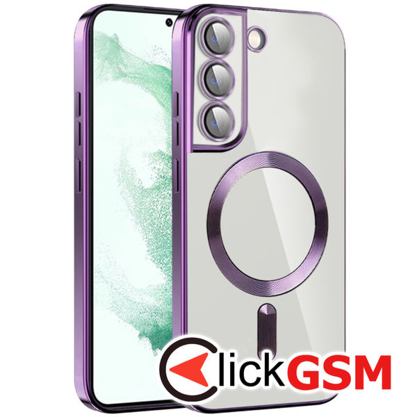 Husa Luxury Crystal mov Samsung Galaxy S21 FE 9p6