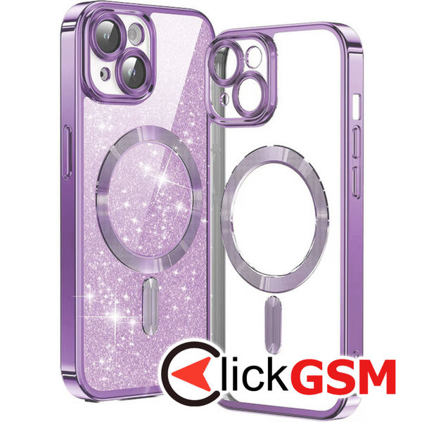 Husa Luxury Crystal movdeschis Apple iPhone 13 bws