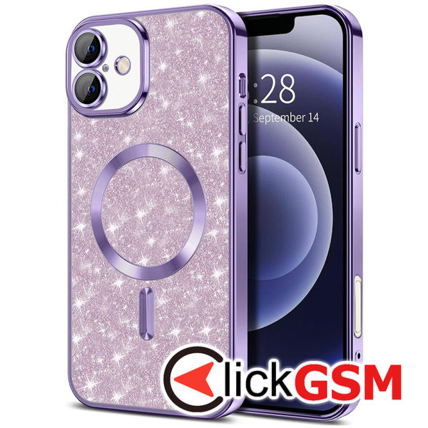 Husa Luxury Crystal movdeschis Apple iPhone 16 Plus glg