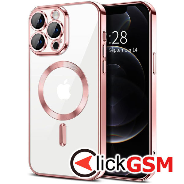 Husa Luxury Crystal roz Apple iPhone 12 Pro 9n1