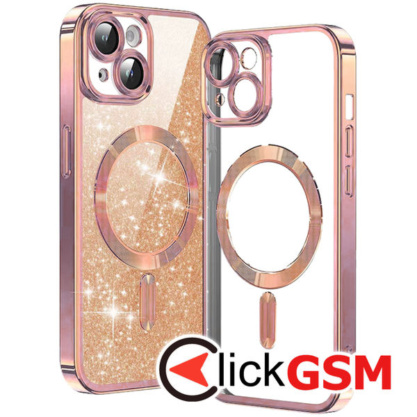 Husa Luxury Crystal rozauriu Apple iPhone 13 bwt