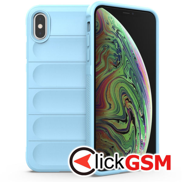 Husa Magic Shield bleu Apple iPhone XS Max 748