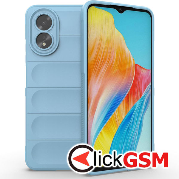 Husa Magic Shield bleu Oppo A38 84z