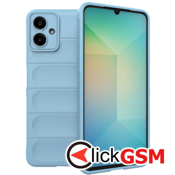 Husa Magic Shield bleu Samsung Galaxy A06 4pc