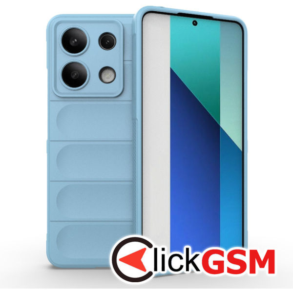 Husa Magic Shield bleu Xiaomi Redmi Note 13 4G 7xm