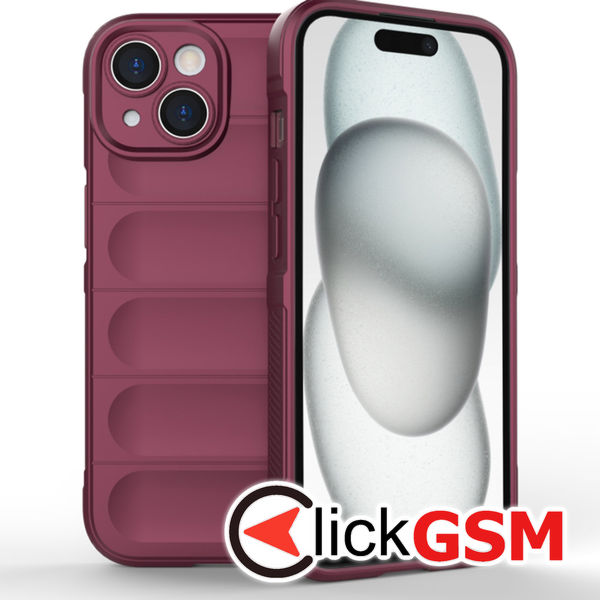 Husa Magic Shield bordo Apple iPhone 15 6s0