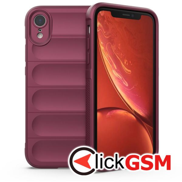 Husa Magic Shield bordo Apple iPhone XR 73p