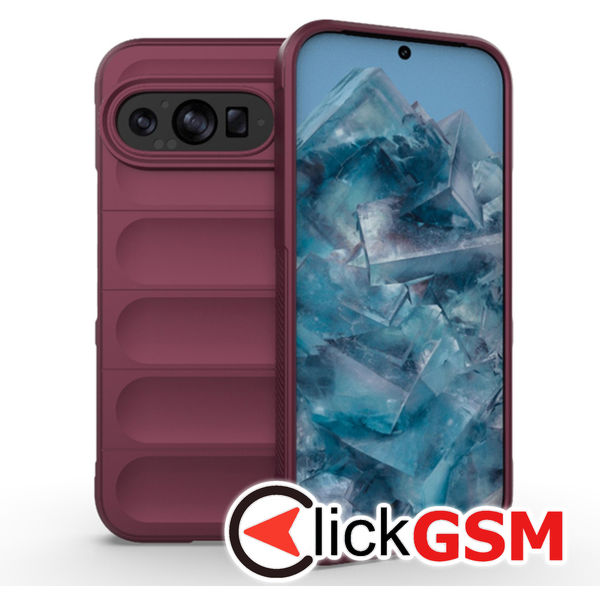 Husa Magic Shield bordo Google Pixel 9 Pro etr