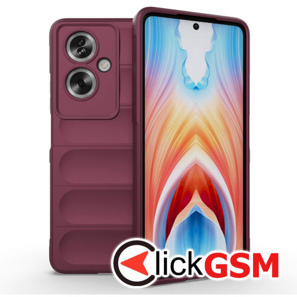 Accesoriu Husa Magic Shield Bordo Oppo A79 5G