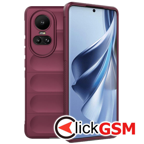 Husa Magic Shield bordo Oppo Reno10 Pro 80w