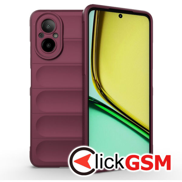 Husa Magic Shield bordo Realme C67 4G 4md