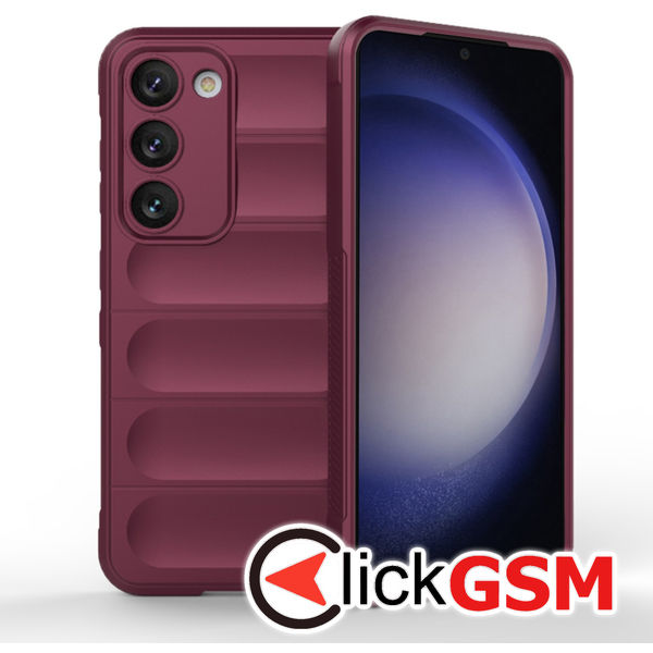 Husa Magic Shield bordo Samsung Galaxy S23 5od