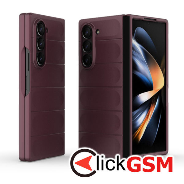 Husa Magic Shield bordo Samsung Galaxy Z Fold6 fv0