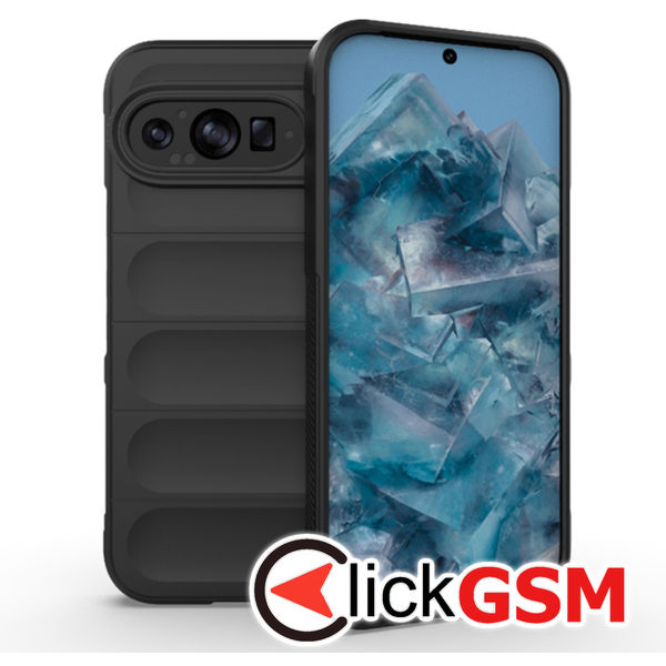 Husa Magic Shield negru Google Pixel 9 Pro etn