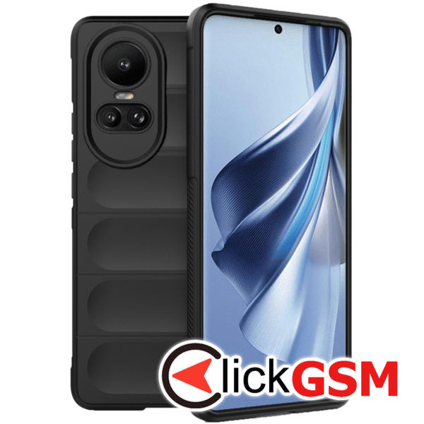 Husa Magic Shield negru Oppo Reno10 Pro 80s