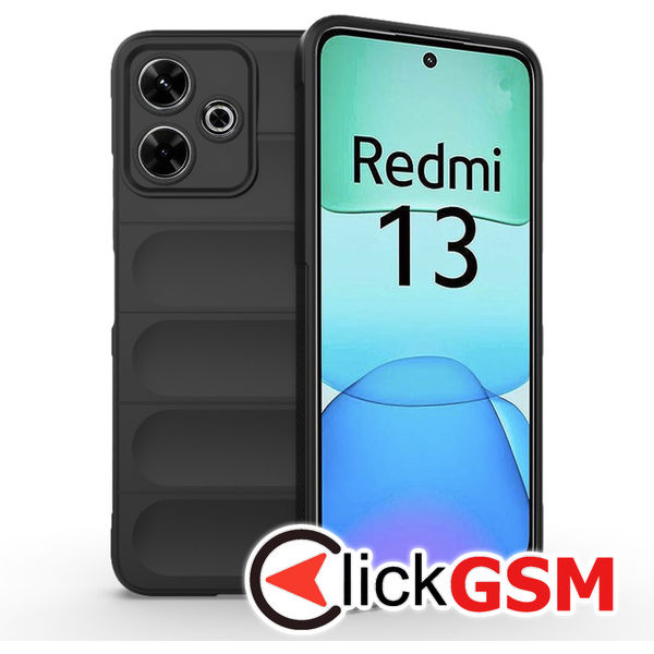 Husa Magic Shield negru Xiaomi Redmi 13 e0k