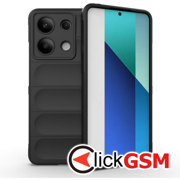 Husa Magic Shield negru Xiaomi Redmi Note 13 5G 7yc