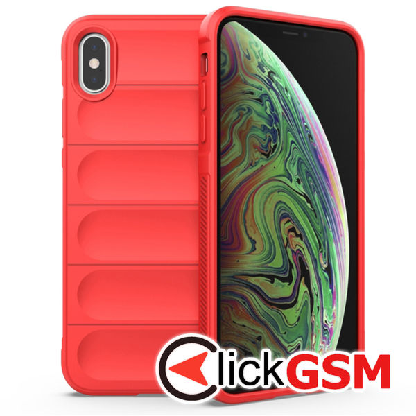 Husa Magic Shield rosu Apple iPhone XS Max 747