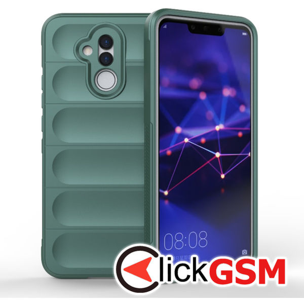 Accesoriu Husa Magic Shield Verde Huawei Mate 20 Lite