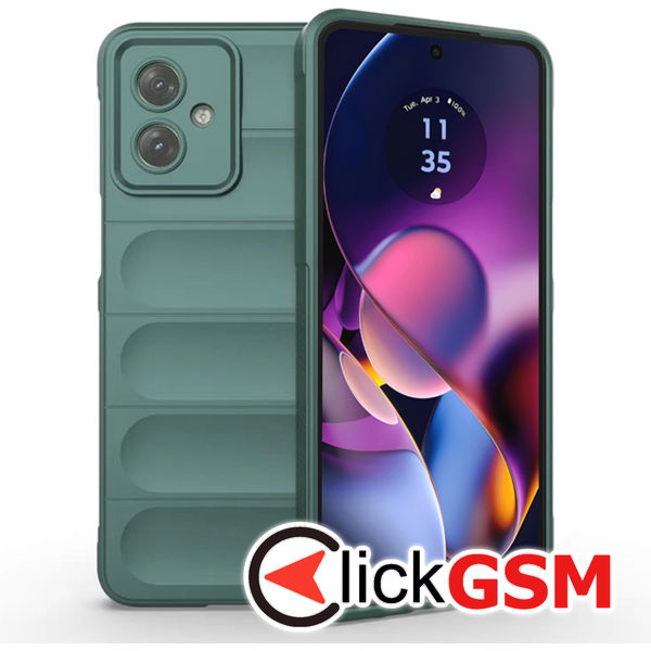 Husa Magic Shield verde Motorola Moto G54 7dn