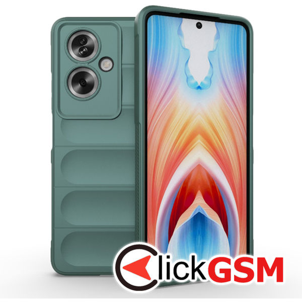 Husa Magic Shield verde Oppo A79 5G 87m