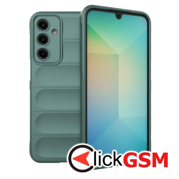 Husa Magic Shield verde Samsung Galaxy A16 4pi