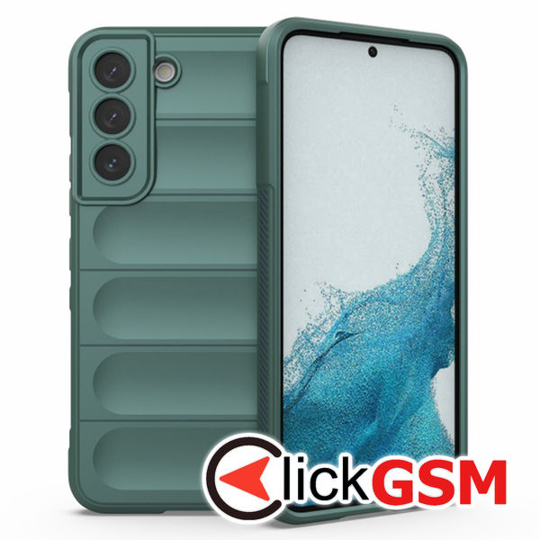 Husa Magic Shield verde Samsung Galaxy S22 5kl