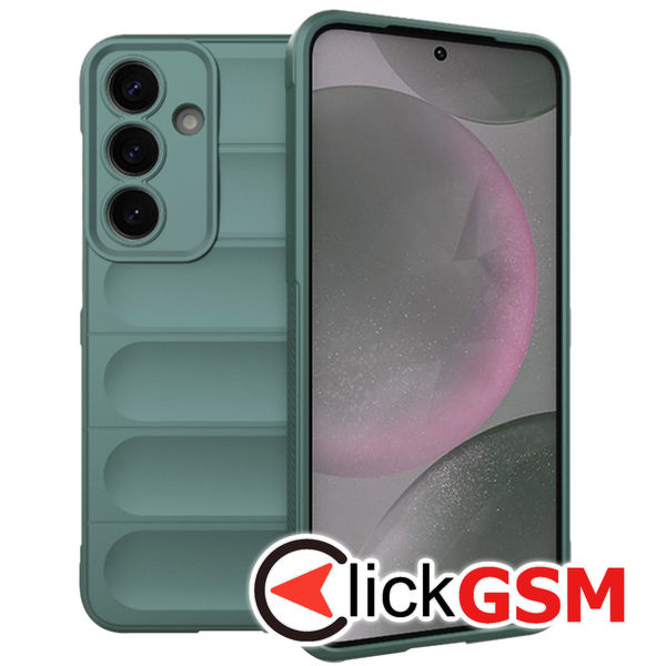 Husa Magic Shield verde Samsung Galaxy S25 6hs