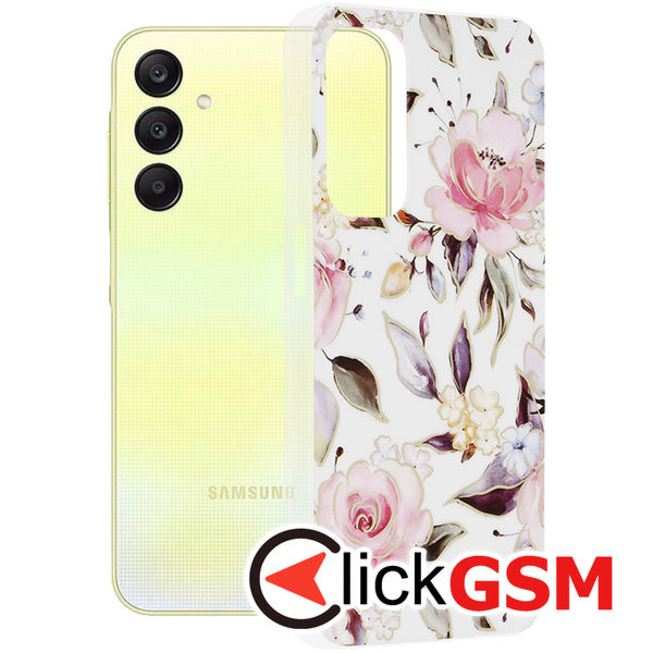 Husa Marble alb Samsung Galaxy A25 50k